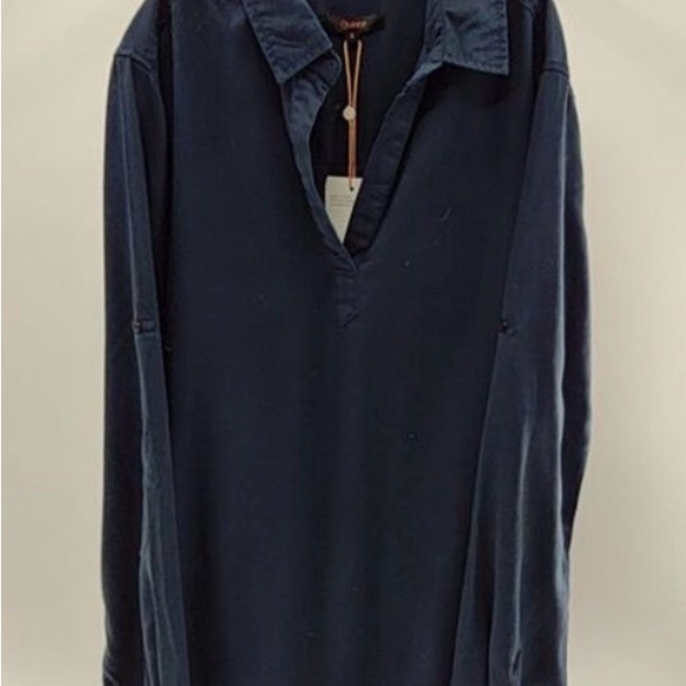 Quince Tencel Tunic Dress - Picture 5 of 6